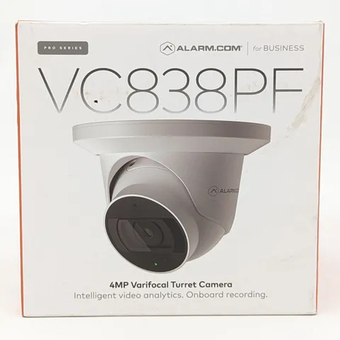 Alarm Com Next-Generation 4MP Varifocal Turret PoE Security Camera (ADC-VC838PF)