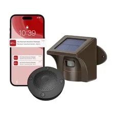 Solar Powered Smart Driveway Alarm System 2.4G Wi-Fi App Push Notifications