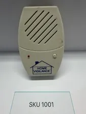 Home Vigilance Alarm Siren Chime Wall Unit DC 4.5V Untested