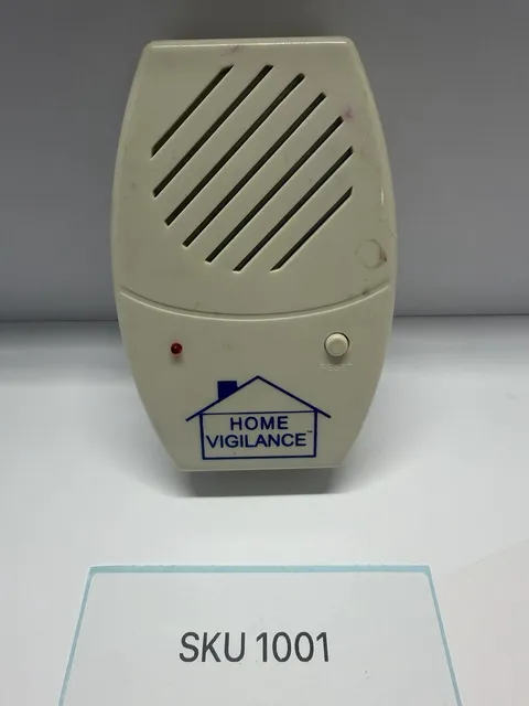 Home Vigilance Alarm Siren Chime Wall Unit DC 4.5V Untested