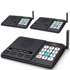 Wireless Intercom System for Home House Business - Room to Room Home Intercom...