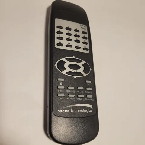 Speco Technologies SPEC001 OEM DVR Remote Control DVR-16TH DVR-8TH Series