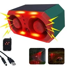 Solar Outdoor Motion Detector Sensor Alarm