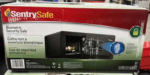 SentrySafe .90 cu.ft. Biometric Security Safe, Black LX110b- NEW
