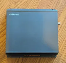 Wisenet Wisenet Surveillance DVR/NVR Recorder Unit, 1 Channel, Gray