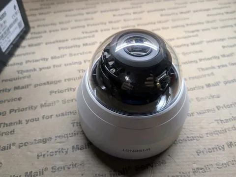 Hanwha Wisenet QND-8080R Open Box 5mp Indoor/Outdoor Dome IP *Camera ONLY*