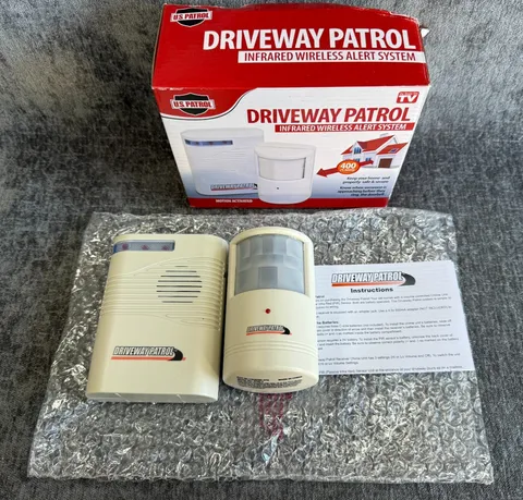 Driveway Patrol Infrared Wireless Alert System Motion Activated Model TV3731