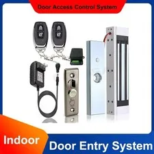 Door Access Control System, Electric Magnetic Lock, 2 Wireless Remote Controls