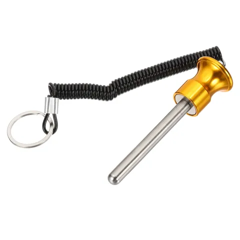 3/8 x 3-1/8" Magnetic Weight Stack Pin Universal Gym Pin Gold