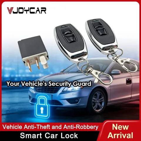 Vjoycar 2026 Newest Wireless Relay Car Lock Anti-theft Security Safety Alarm Sys