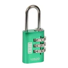 Kasp K10520GRED Aluminum Combination Lock 20mm Green