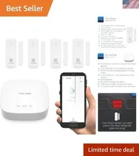 LoRa Smart Door Sensor Starter Kit: - 1/4 Mile Open-Air Range, Door Left-Open...