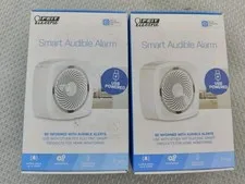 2 x Feit Electric Indoor Wi-Fi Smart Audible Home Security Alarm New