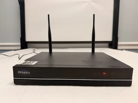Hiseeu Wireless NVR DVR 8CH WiFi Security Camera Recorder 1TB HDD HDMI Tested