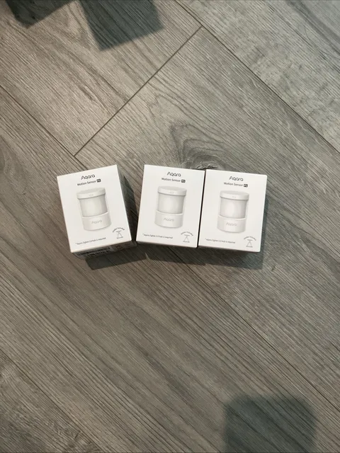 3PK Aqara Zigbee Motion Sensor P1, Smart Motion Detector for Alarm System
