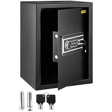 VEVOR Safe Box Lock Security 2.1 Cubic Feet Digital Safe + Keys Home Security