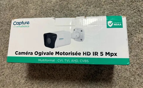 Capture R2-5MPFXBUL 5MP IR WDR 2.8mm Fixed Bullet Network Camera/NDAA Compliant