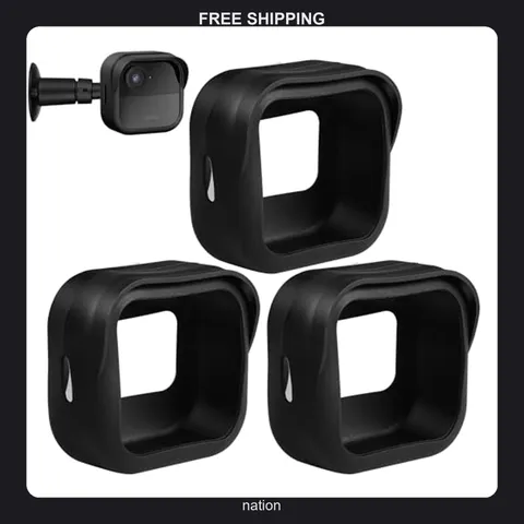 3 Pack Silicone Camera Cover for Blink Outdoor 4 and 2K Security Cameras