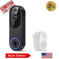 Wireless Security Camera with 2-Way Audio, Night Vision, and Cloud Storage