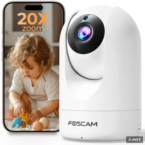 Dome Cameras FOSCAM Home Security Camera R4S 4MP 2K WiFi Wireless IP Indoor AI 1