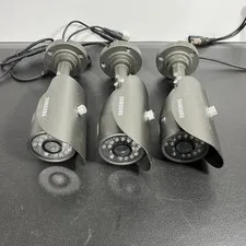 Samsung SDC-5440BCN Weather-Resistant Night Vision Camera SET OF 3