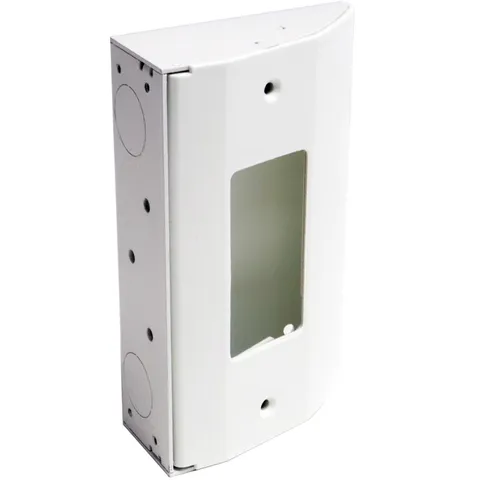 Upgraded Corner Mount Power Distribution Box - White Nylon Slim Fit, 