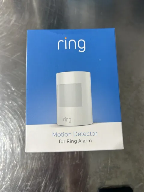 Ring Motion Detector for Ring Alarm, Z-Wave Wireless Indoor, White, Battery