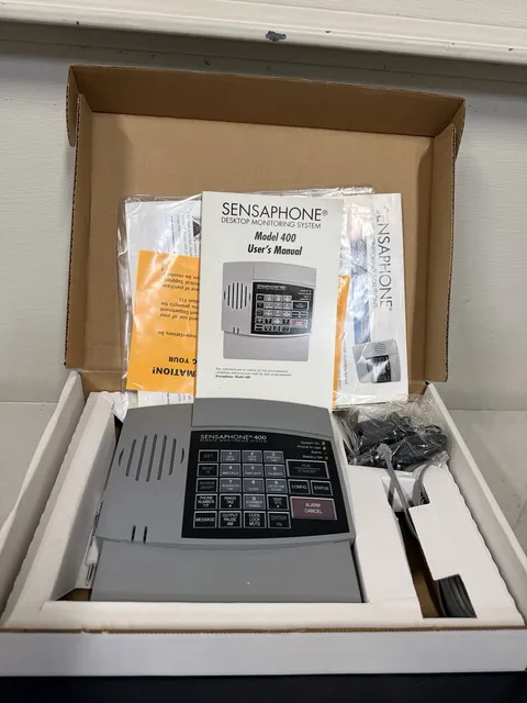 Sensaphone 400 Remote Monitoring System Alarm Dialer NEW IN BOX (Plus Extras!)