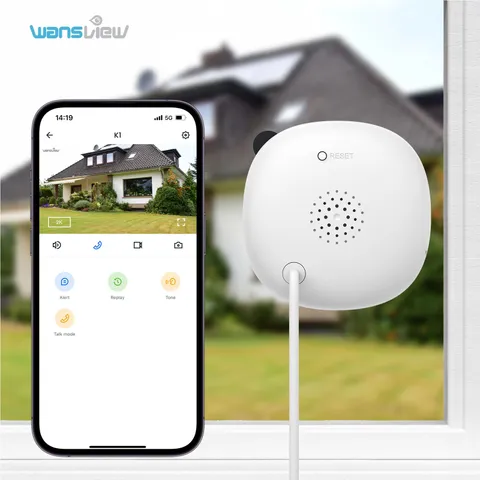 Wansview Window Camera Protect Your Home Window Security Camera 24/7 Recording