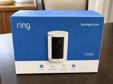 Ring Spotlight Cam 2nd Gen 2K Battery Spotlight Motion Camera