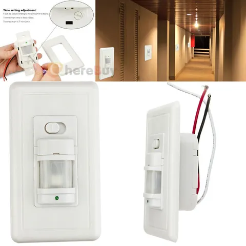 AC 110V PIR Motion Sensor Switch for LED Light Strip Infrared Motion Detector