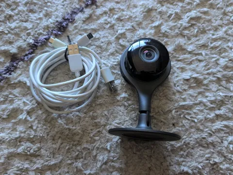 Google Nest Cam Indoor Security Camera A0005 (1st Gen) WORKS Free Shipping