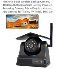 Solar Back Up Camera