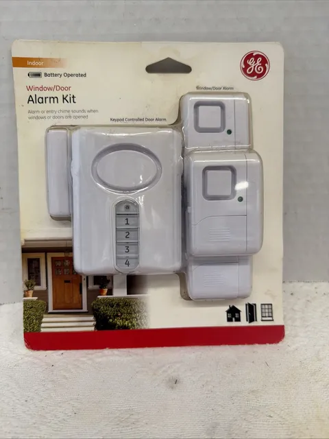 GE Window/Door Battery Operated Alarm Sensor Kit