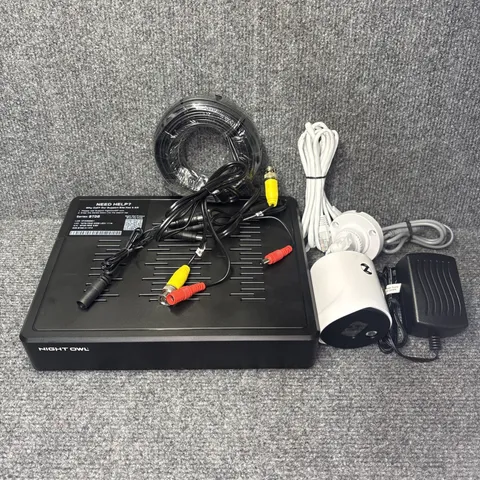 Night Owl DVR-BTD8 4 Channel DVR Bluetooth - Camera & Cables