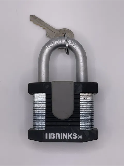 Brinks 60 mm Boron Steel Commercial Lock