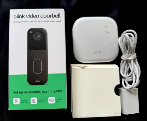 New Blink Video Doorbell 2nd Generation + Sync Module Brand New NIB