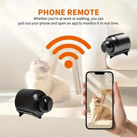 X5 Wireless Home Security Camera – 720P HD, WiFi, Magnetic Mount, USB Powered, I