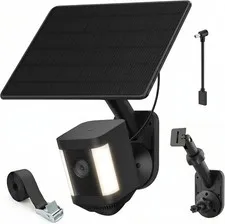 Solar Panel for Ring Camera Spotlight Cam Plus/Pro(Battery) & Stick Up Cam/Pro B