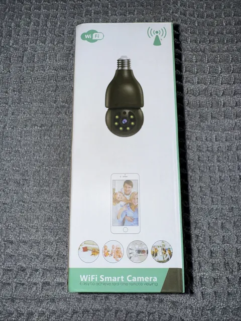 Screw In Light Bulb Security Camera 5G/2.4GHz WiFi 2K