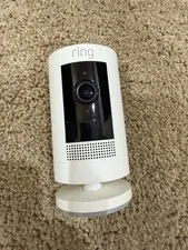 Ring 5UM7E5 Stick Up Cam 3rd Gen - White (No Battery & Mounting Plate) EXCELLENT