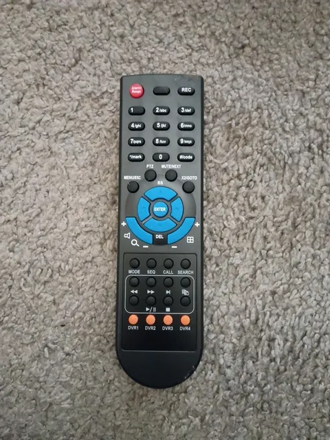 Remote For Channel Vision SD4-1T Security Camera Digital Video Recorder