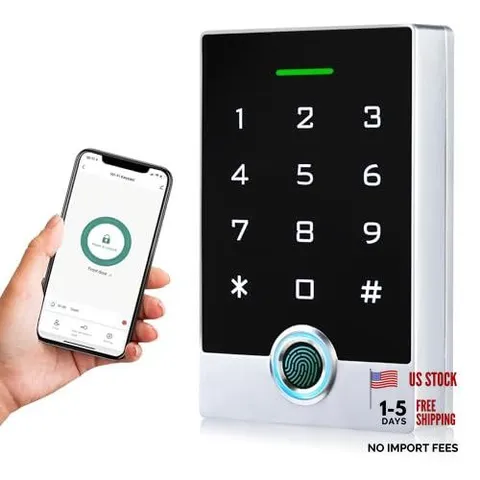 Wireless WiFi TUYA Access Control System, Fingerprint Password Stand-Alone