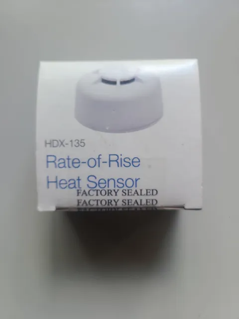 NIB Interlogix HDX-135 Wireless Rate-of-Rise Heat Sensor GE NetworX Simon