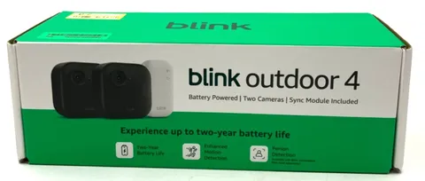 Blink Outdoor 4 Two Camera System Wireless smart security camera