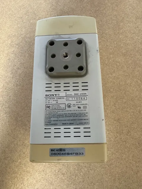 Sony SNC-Z20N Network Camera