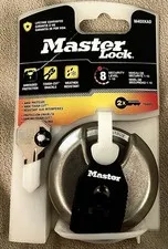 Master Lock M40XKAD Magnum Discus Padlock  Shrouded Shackle NEW ORIGINAL PACKAGE
