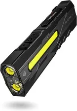 WARSUN T9PRO Rechargeable EDC Flashlight 1500 Lumen Magnetic Work Light Compact