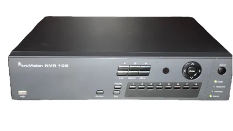 Interlogix TruVision NVR 10 (TVN-1008S-4T) 8-Channel PoE IP Camera NVR 2x2TB