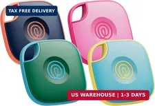 Life360 Tile Bluetooth Tracker 4-Pack - Keys Finder Item Locator Assorted Colors